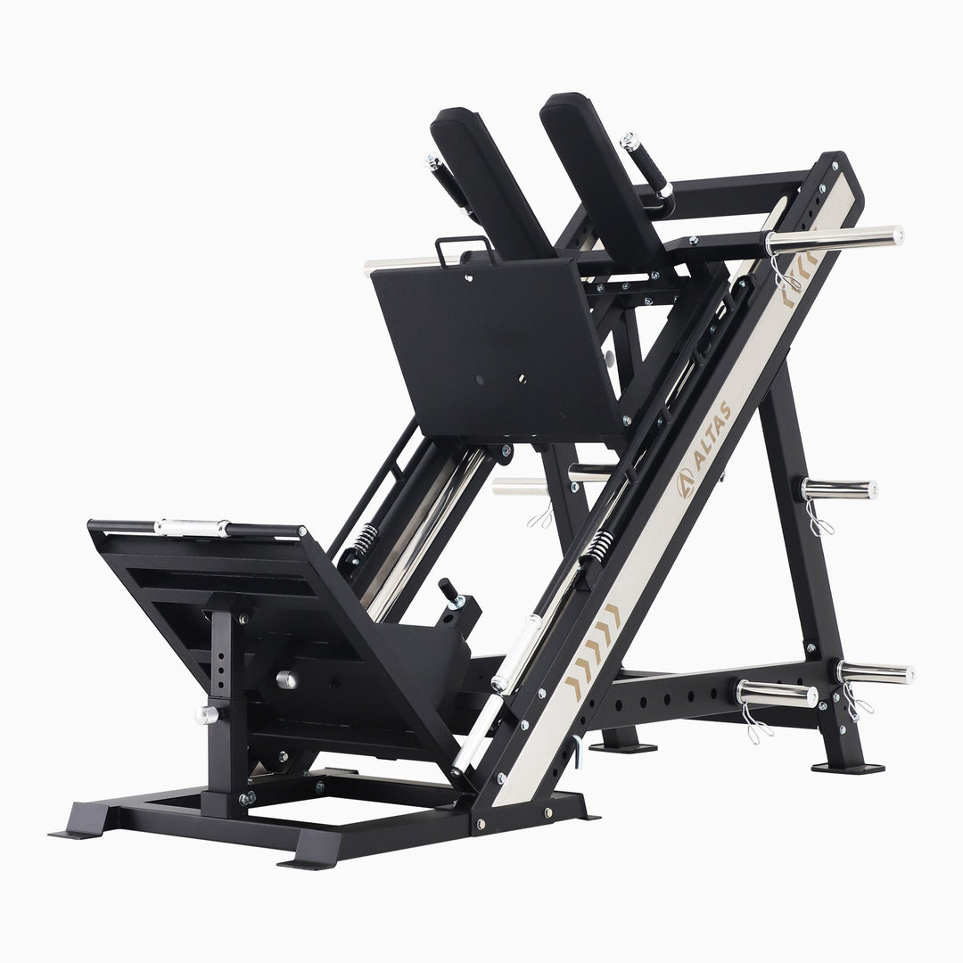 Leg Press and Hack Squat Machine for Home Gym – ALTAS AL-6026 Strength Equipment