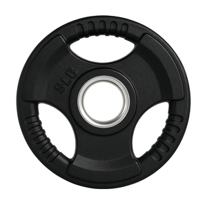 X-RIVAL Rubber Grip Olympic Plates (Pair)
