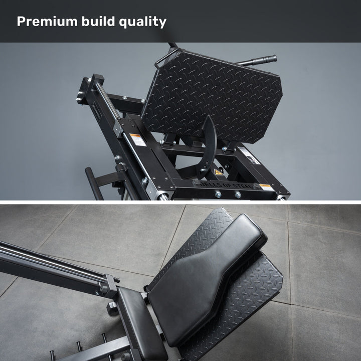 Bells of Steel Leg Press Hack Squat Machine – view 7