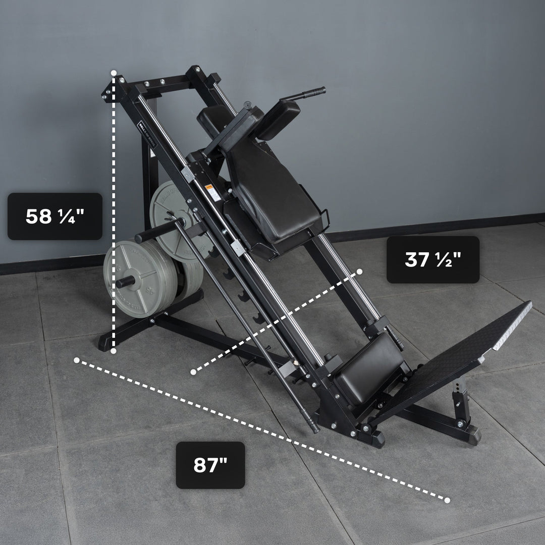 Bells of Steel Leg Press Hack Squat Machine – view 8
