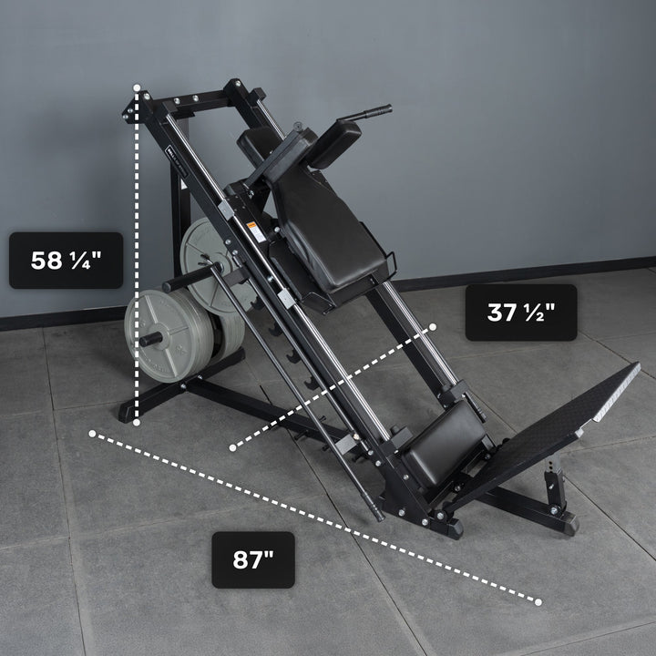 Bells of Steel Leg Press Hack Squat Machine – view 8