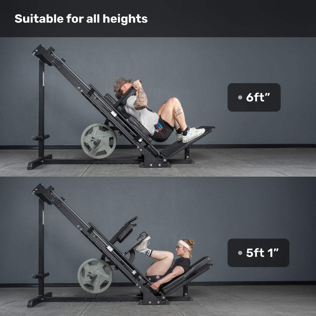 Bells of Steel Leg Press Hack Squat Machine – view 9