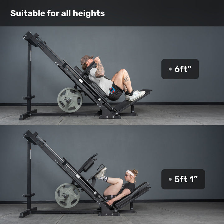 Bells of Steel Leg Press Hack Squat Machine – view 9