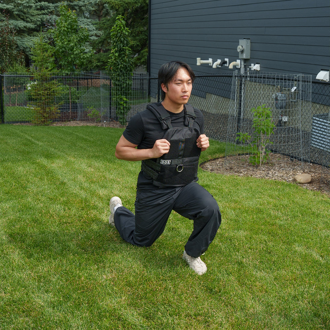 Weighted Vest and Plates - view 3