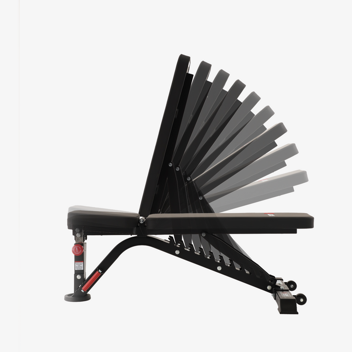 ALTAS AL-4030 heavy-gauge steel bench frame and commercial padding.