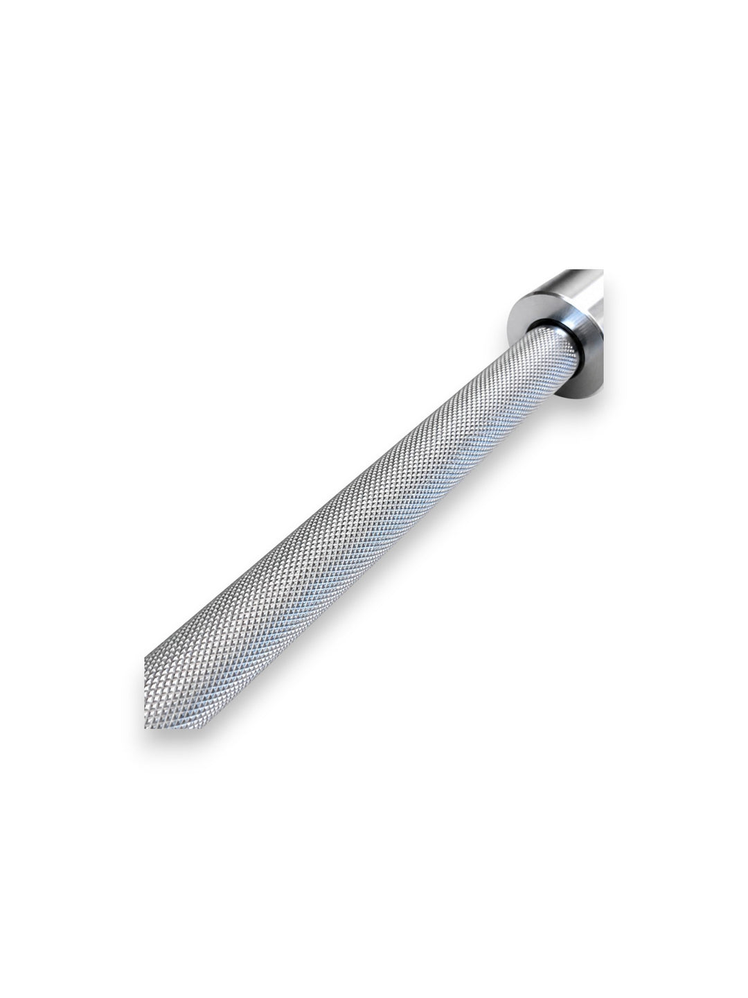 Apex Series competition barbell stainless steel shaft and grip markings