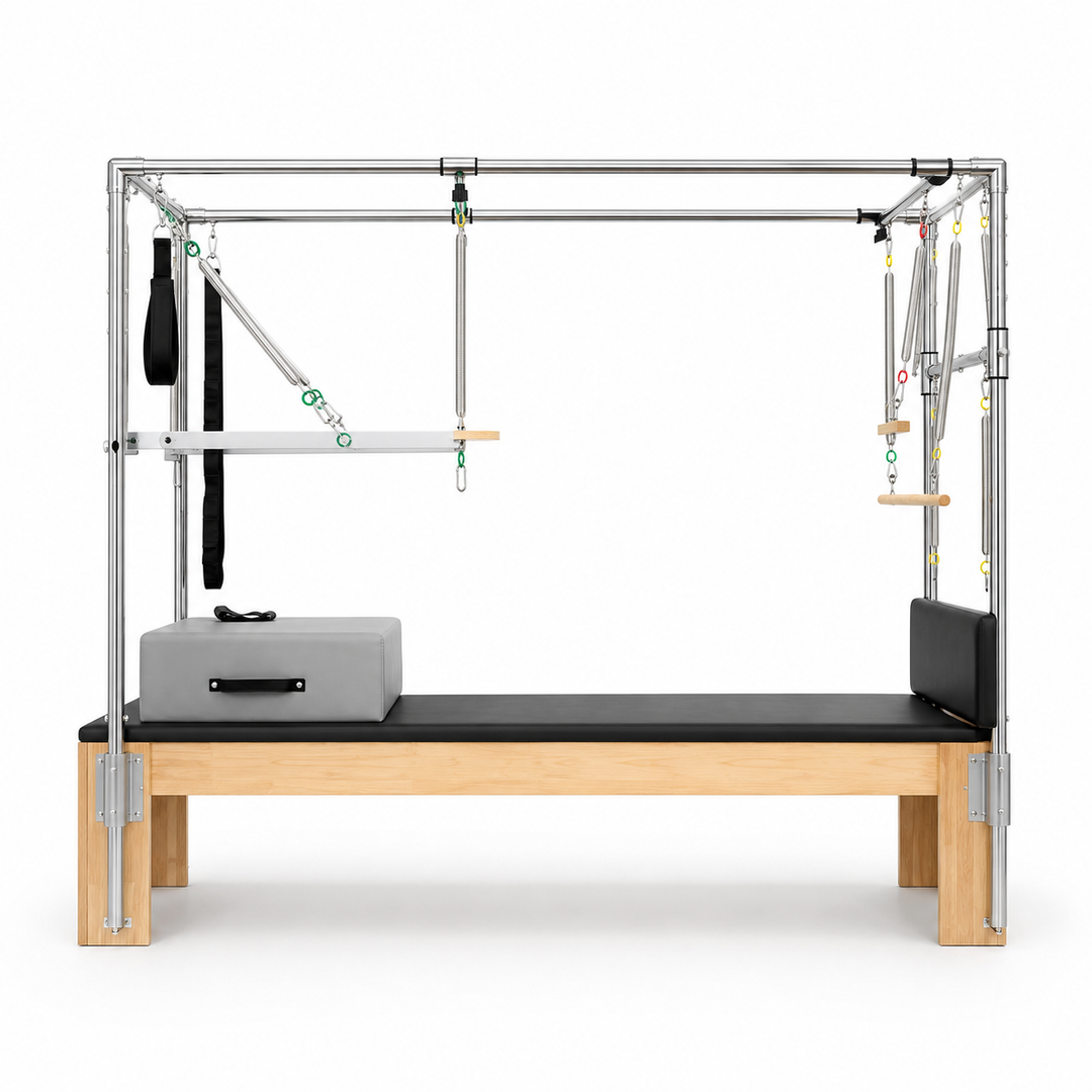 Cadillac Pilates Reformer with Trapeze Table - side view
