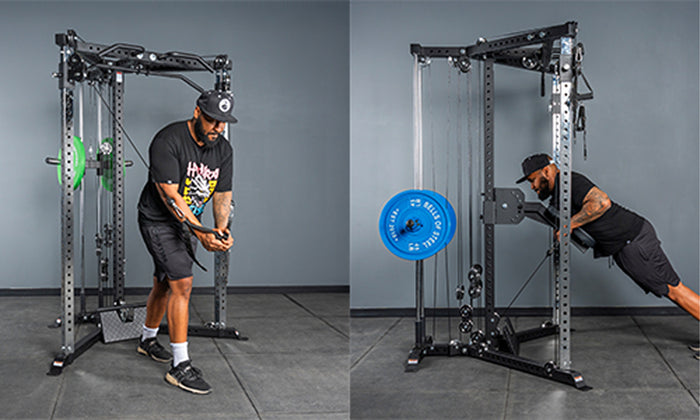 Extended Cable Travel for Full Range Training