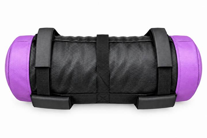 X-Rival multi-handle training power bag - top view of straps and grips