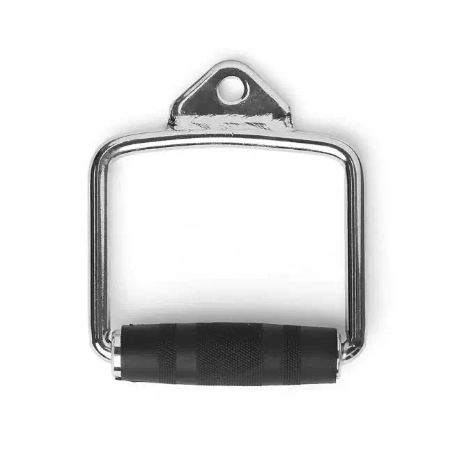 X-RIVAL Pro Rubber-Grip Stirrup Single Handle for cable workouts with durable rubber grip.