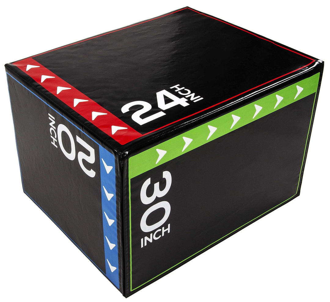 X-RIVAL Soft PLYO Box showing height options: 20