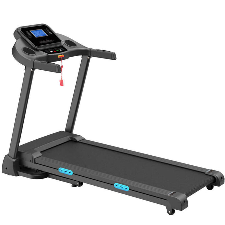 X-RIVAL Treadmill K7422 with interactive display for tracking workouts in Calgary, Vancouver, and Edmonton, Canada.